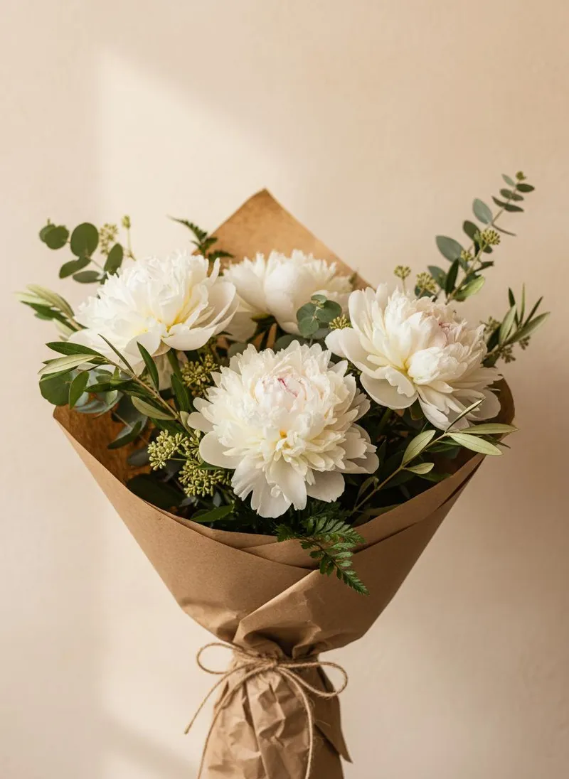 Премиальный букет в витрине